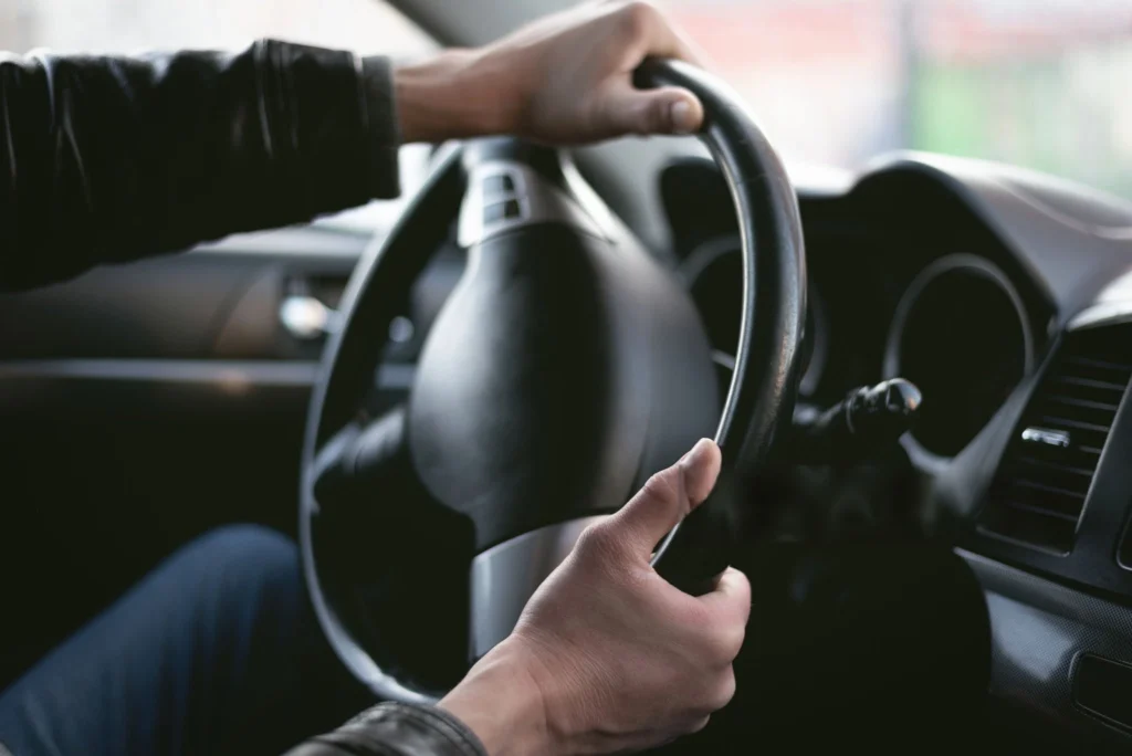 car steering turning